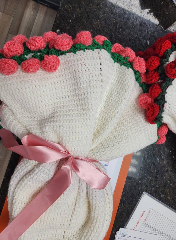 Bouquet Lap Blanket